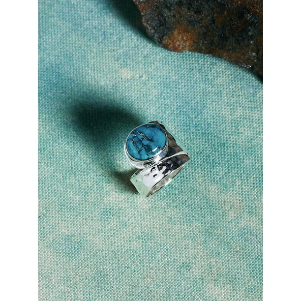 Blue Apple Co Filigree Ring Simulated Turquoise Teardrop Pear Shape Solid 925 Sterling Band Twisted Stone Ring Blue Apple Co Filigree Ring Simulated Turquoise Teardrop Pear Shape Solid 925 Sterling Band Twisted Stone Ring